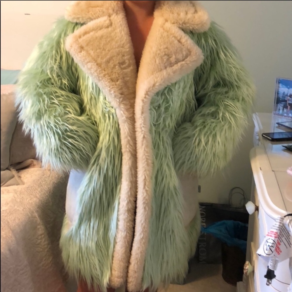 Coach faux fur jacket Runaway